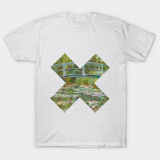 Crossed Monet T-Shirt by CriSan